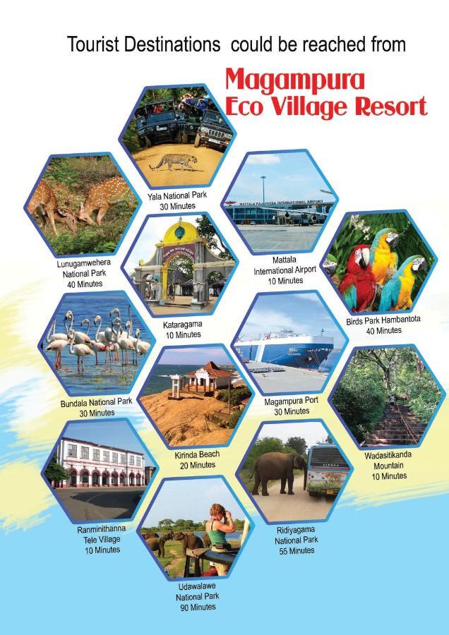 Magampura Eco Village Tissamaharama Exterior foto